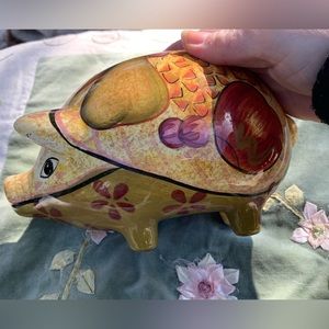 Vintage Ceramic Piggy Bank